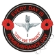 The 1st Btn Parachute Regiment Remembrance Day Sticker